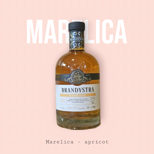 Marelica - liker, Brandystra