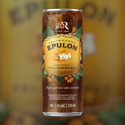Pelinkovac Epulon Pipi-Orange 0,25 l