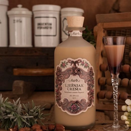 Hazelnut creme liqueur 0,7 l AurA